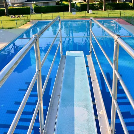 With Pool Garden And Fireplace Bibione
