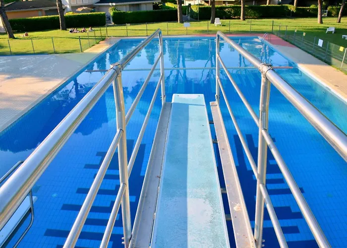 With Pool Garden And Fireplace Bibione